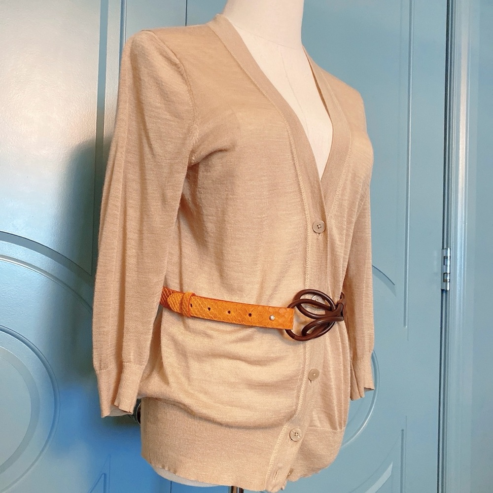 Garuglieri Genuine Leather Belt. Very unique belt!
